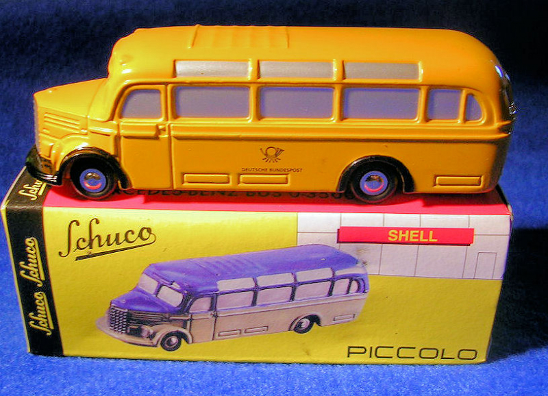 "Deutsche Bundespost" Bus 0-3500 Schuco Piccolo scale 1:90