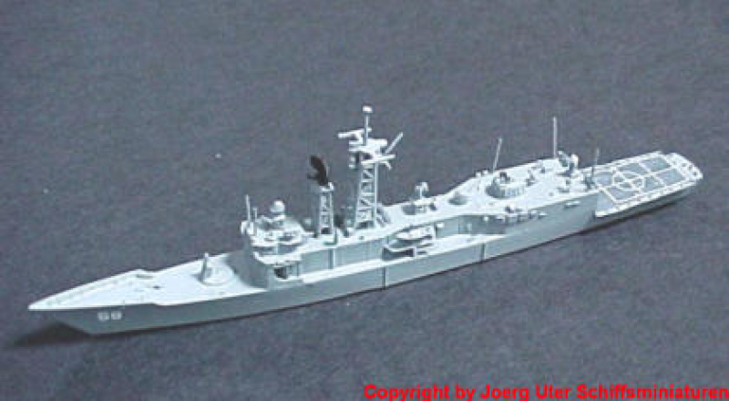 Frigate FFG-58 "Samuel B. Roberts" Oliver Hazard Perry-class (1 p.) USA 1988 Argos AS 50-58