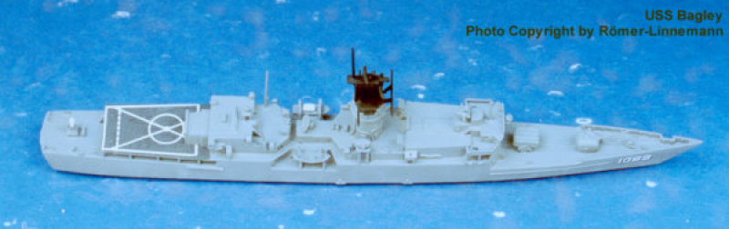 Frigate FF-1069 "Bagley" Knox-class (1 p.) USA 1986 Argos AS 51-1069