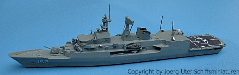 Frigate F 152 "Warramunga" MEKO 200 ANZ.-class (1 p.) AUS 2004 Argos AS 54b