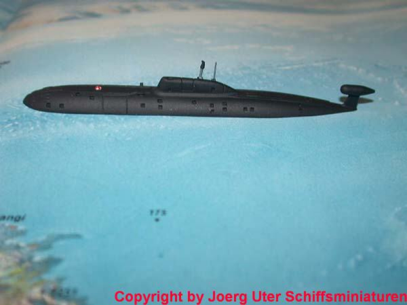Submarine K-157 "Vipr" Akula II(1 p.) RU 1996 Argos AS-R 09