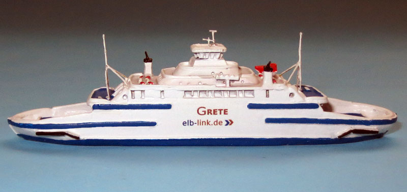 Ferry "Grete" (1 p.) EE 2015 no. 186 from Hydra