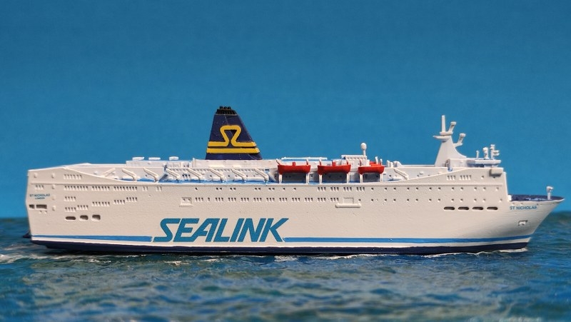 Fähre "St. Nicholas" Sealink (1 St.) S 1986 Risawoleska  RI 724c
