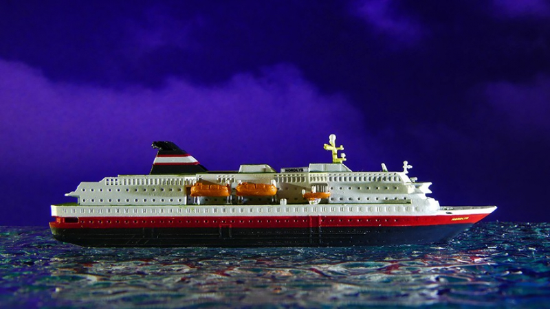 Passagierschiff TFDS "Nordlys" (1 St.) N 1993 Nr. 332 von Risawoleska