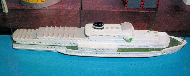 Passenger vessel "Loreley III" green deck (1 p.)  GER 1963 Hansa BS 1