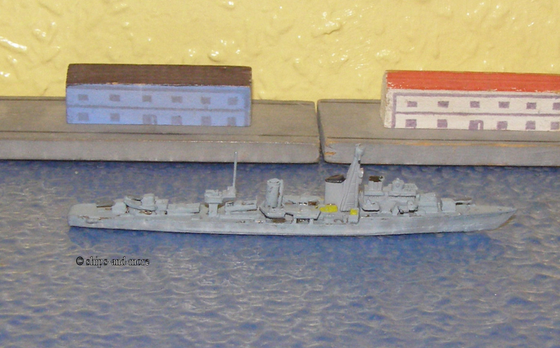 Destroyer "ZH 1" ex "Gerard Callenburg" (1 p.) D 1943 No. 78a from Delphin
