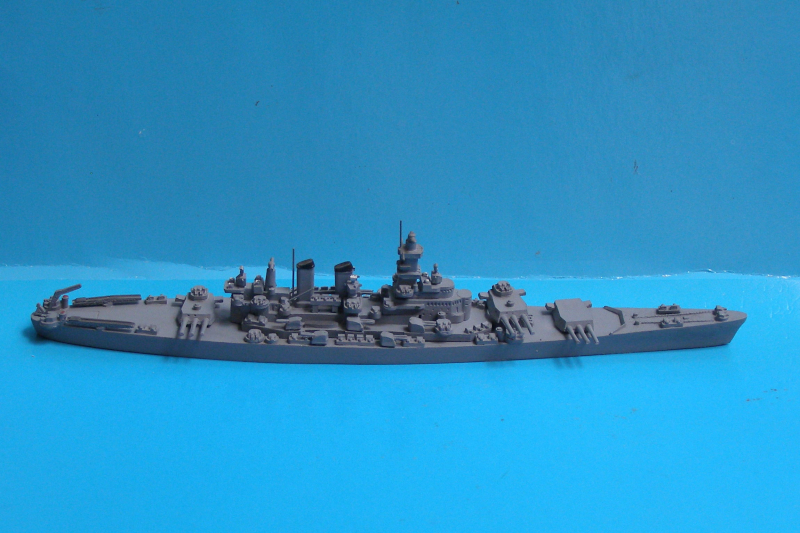 Battleship "Washington" USA 1942 No. 68 from Delphin