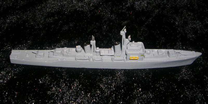 Destroyer "Akizuki" (1 p.) J 1959 no. 67 from Hansa