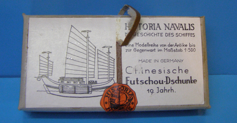 Futschou-Dschunke from Historia Navalis scale 1/500