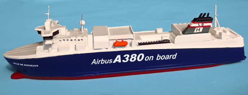 Airbus Freighter "Ville de Bordeaux" (1 p.) F 2004 no. 176 from Hydra