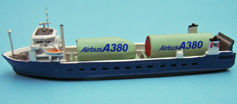 Ro-Ro Frachter "Kugelbake" mit Airbus-Segment (1 St.) D 2009 Hydra HY 75B