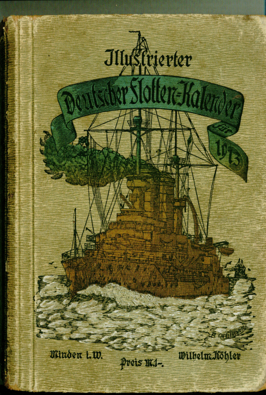 Illustrierter Deutscher Flotten-Kalender für 1913 (1 p.)
