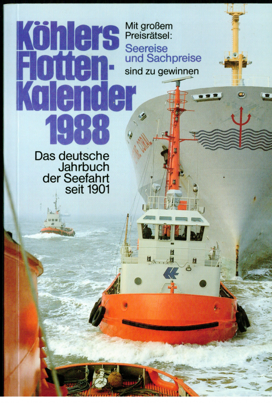 1988 Köhlers Flottenkalender (1 p.)