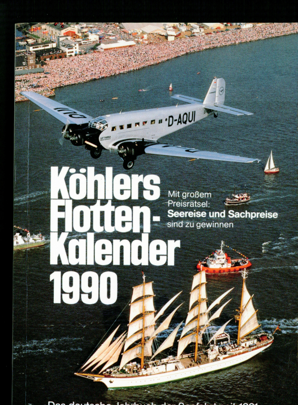 1990 Köhlers Flottenkalender (1 St.)
