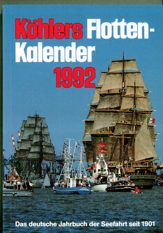 1992 Köhlers Flottenkalender