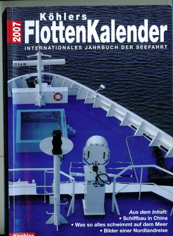 2007 Köhlers Flottenkalender
