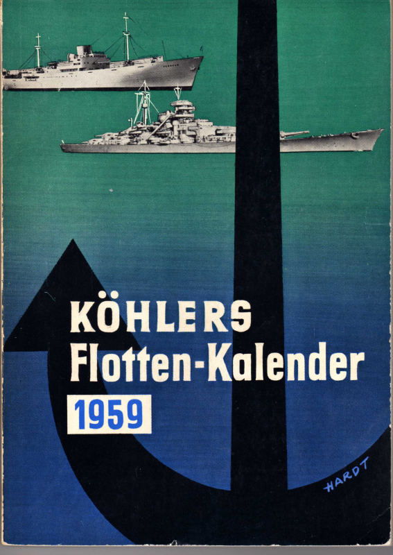 1959 Köhlers Flottenkalender (1 p.)