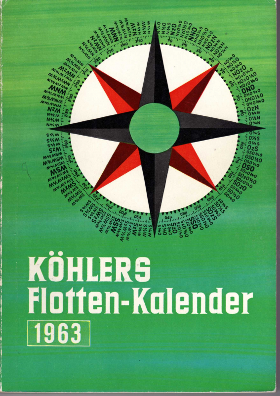 1963 Köhlers Flottenkalender (1 p.)