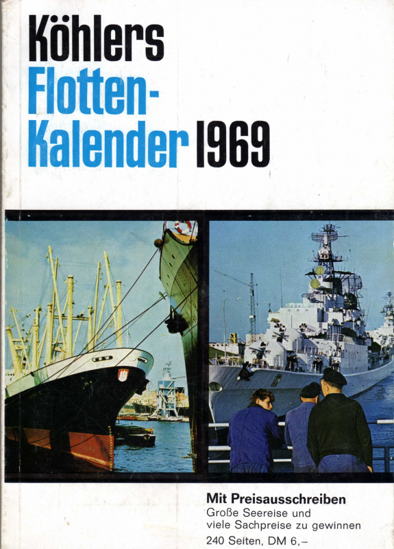 1969 Köhlers Flottenkalender (1 p.)