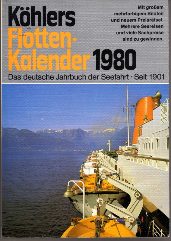 1980 Köhlers Flottenkalender (1 p.)