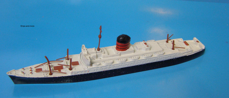 Liner RMS "Carinthia" (1 p.) GB 1956 M 711 from Tri-ang