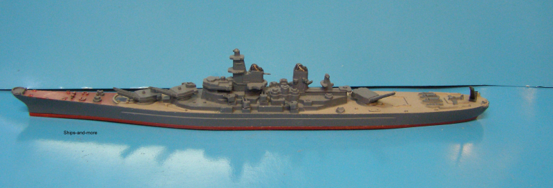 Battleship "Missouri" damaged (1 p.) USA 1944 Hornby /Rovex ROV 743