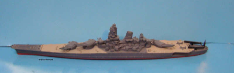 Schlachtschiff "Yamato" defekt (1 ST.) J 1944 Hornby / Rovex ROV 744