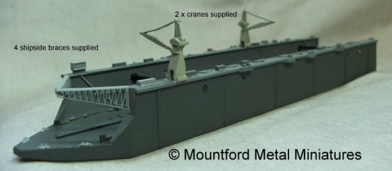 Southampton Floating Dry Dock (1 p.) scale 1/1250