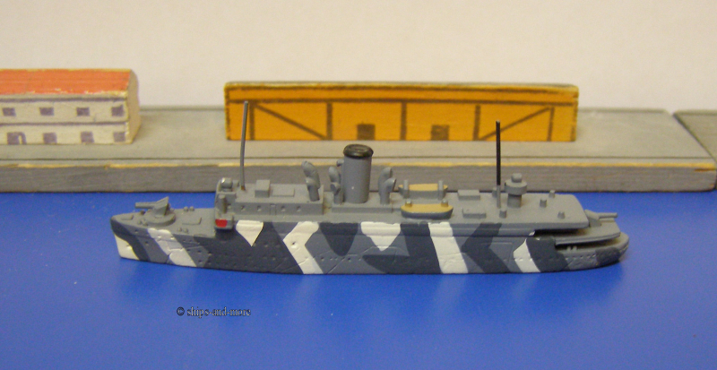 Mineship "Hansestadt Danzig" camouflaged (1 p.) GER 1940 Hansa S 306
