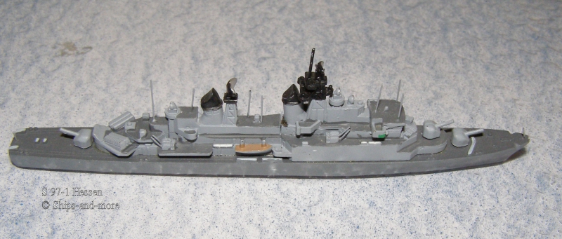 Zerstörer "Hessen" (1 St.) D 1977 Hansa S 97/1