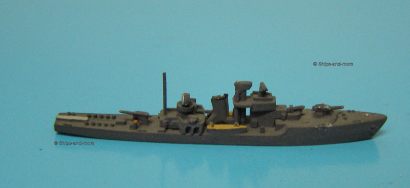 Gunboat "No 8" Kaibokan type D (1 p.) J 1944 no. 1061 from Trident