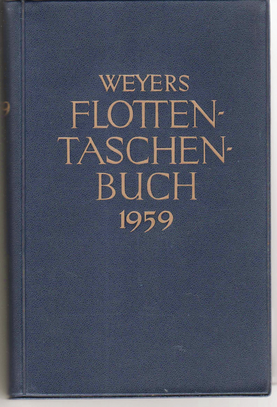 Weyers; Flottentaschenbuch 1959 (1 St.)