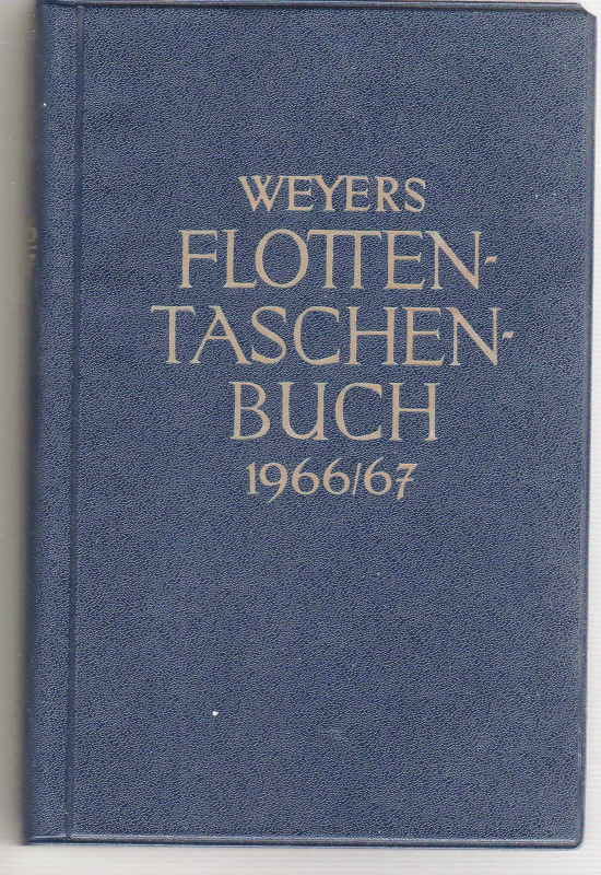 Weyers; Flottentaschenbuch 1966/67 (1 St.)