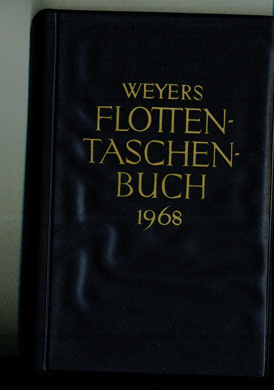 Weyers; Flottentaschenbuch 1968 (1 St.)