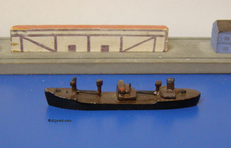 Submarine supply vessel "Memel" brown-red (1 p.) D 1938 from Wiking