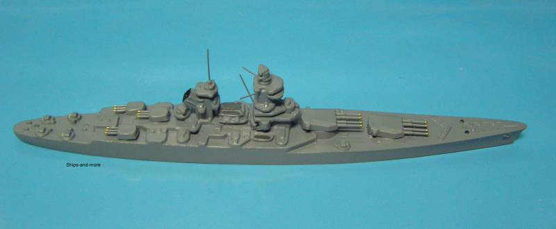 Battle ship "Richelieu" (1 p.) F 1940 from Wiking
