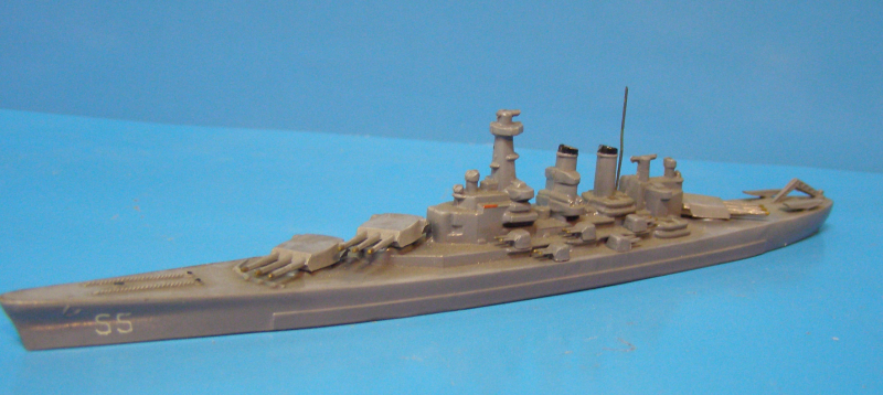 Battleship "North Carolina" (1 p.) USA 1941 from Wiking