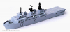RN assault ship L 15 HMS  "Bulwark" (1 p.) UK 2003 Tri-ang 711
