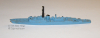 Frigate HMS "Virago" (1 p.) dark grey M 789 from Tri-ang